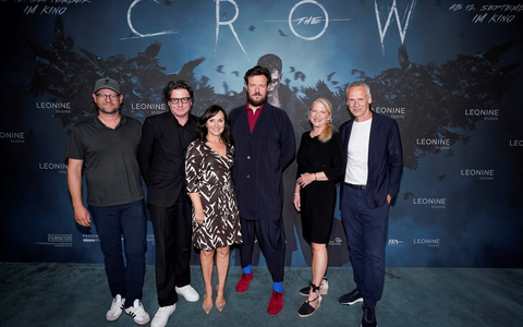 THE CROW feiert Deutschlandpremiere in München / Ab 12. September 2024 im Kino! - Foto: presseportal.de