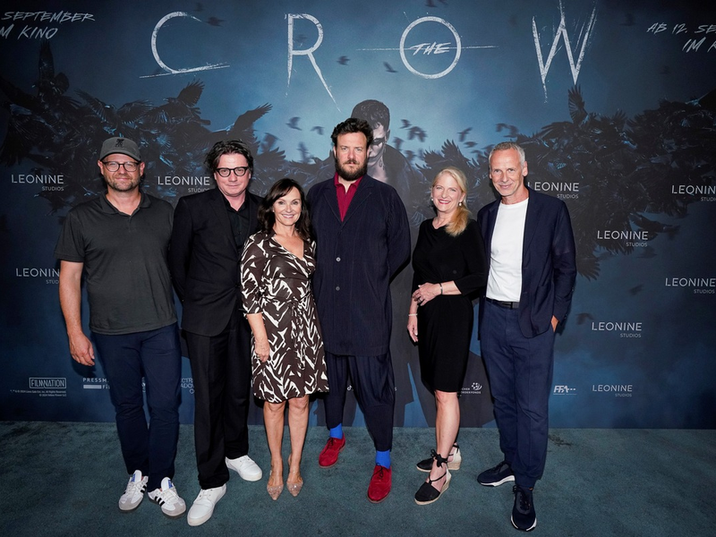 THE CROW feiert Deutschlandpremiere in München / Ab 12. September 2024 im Kino! - Foto: presseportal.de