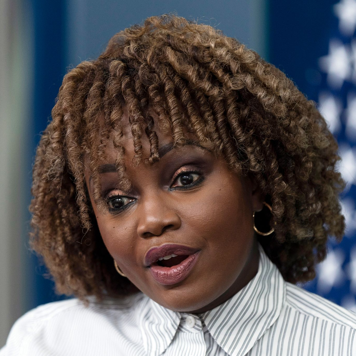 Biden-Sprecherin Jean-Pierre: Sind zutiefst erschüttert über den tragischen Tod. (Archivbild) - Foto: Manuel Balce Ceneta/AP/dpa