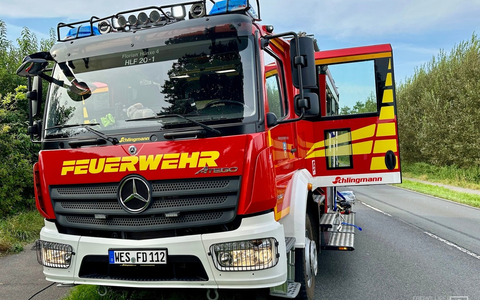 FW Hünxe: Aufzug defekt - Eine Person gerettet - Foto: presseportal.de