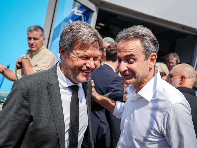 Deutschland als Partnerland der Messe «Thessaloniki International Fair»  - Foto: Kay Nietfeld/dpa