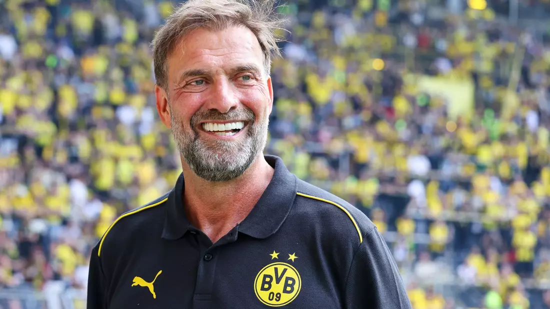 Jürgen Klopp kehrte am Samstag kurzzeitig nach Dortmund zurück - Bild: Christoph Reichwein/dpa