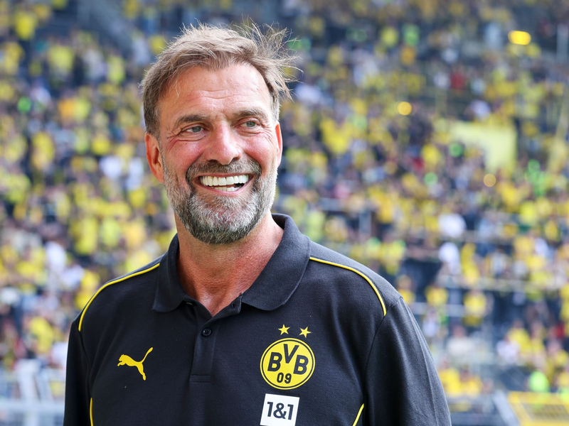 Jürgen Klopp kehrte am Samstag kurzzeitig nach Dortmund zurück - Foto: Christoph Reichwein/dpa