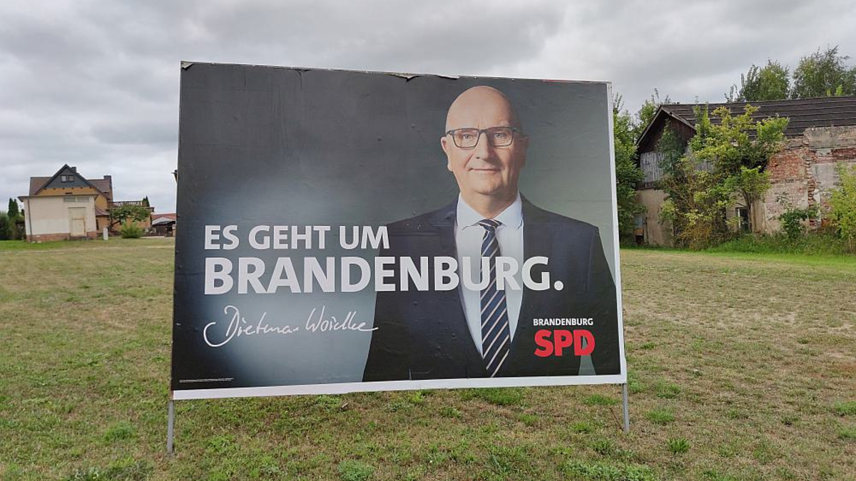 SPD-Wahlplakat mit Dietmar Woidke zur Landtagswahl in Brandenburg (Archiv) - Foto: über dts Nachrichtenagentur