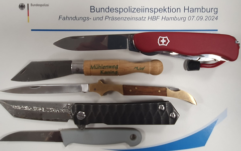 BPOL-HH: Fahndungs- und Präsenzmaßnahmen der Bundespolizei im Hamburger Hauptbahnhof und im Bahnhof Reeperbahn - Foto: presseportal.de BPOL-HH: Fahndungs- und Präsenzmaßnahmen der Bundespolizei im Hamburger Hauptbahnhof und im Bahnhof Reeperbahn - Foto: presseportal.de