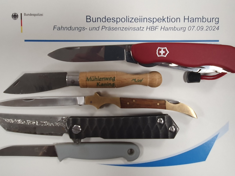 BPOL-HH: Fahndungs- und Präsenzmaßnahmen der Bundespolizei im Hamburger Hauptbahnhof und im Bahnhof Reeperbahn - Foto: presseportal.de