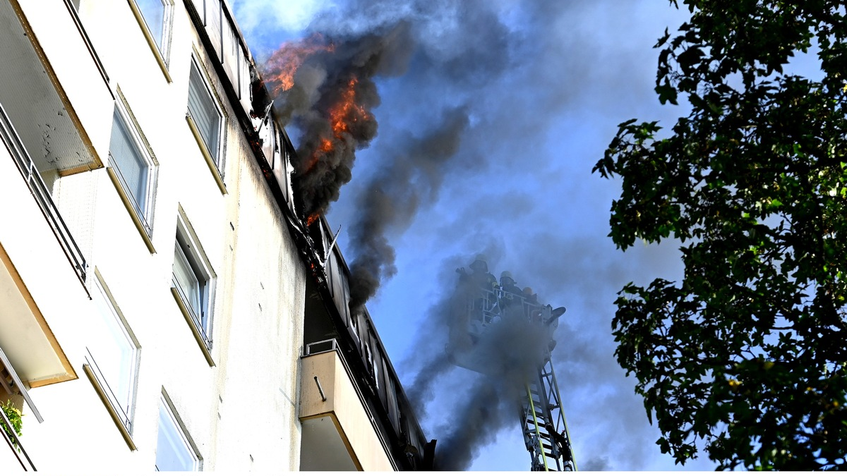 FW-M: Update Fischsterben (Westpark); Hochhausbrand (Forstenried) - Foto: presseportal.de
