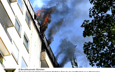 FW-M: Update Fischsterben (Westpark); Hochhausbrand (Forstenried) - Foto: presseportal.de