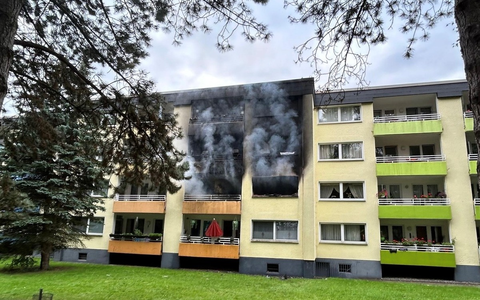 FW-GLA: Wohnungsbrand mit Menschenleben in Gefahr - Foto: presseportal.de