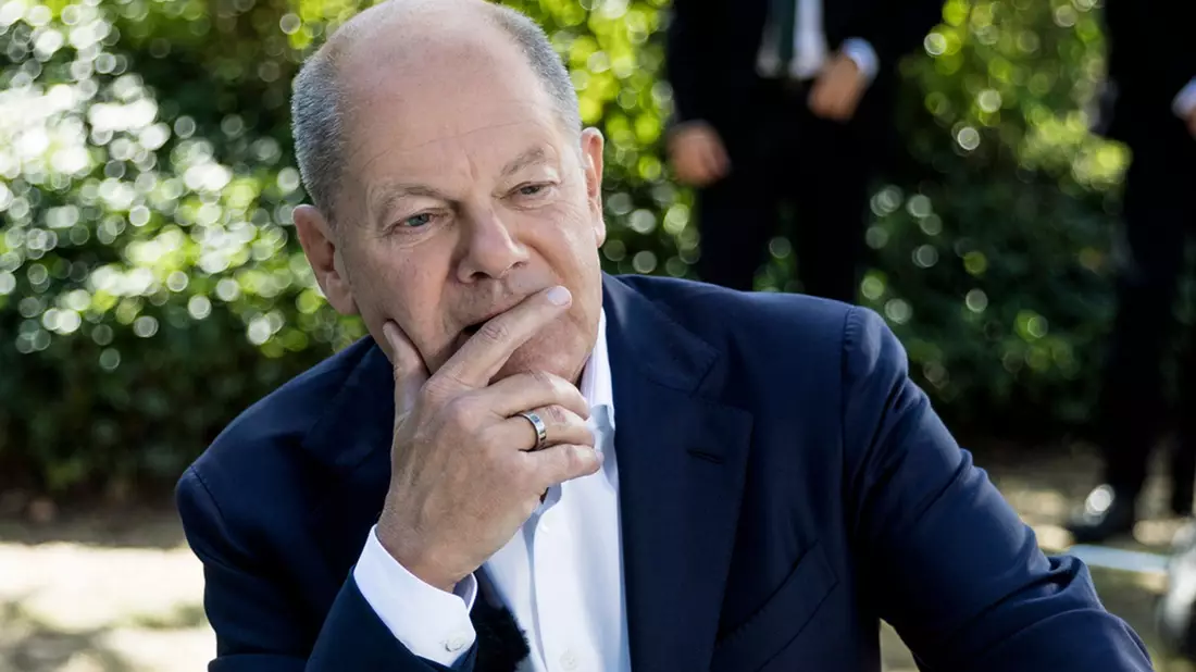 Kanzler Scholz: Angebot zu Zusammenarbeit mit Union ernst gemeint.  - Bild: Thomas Kierok/ZDF/dpa