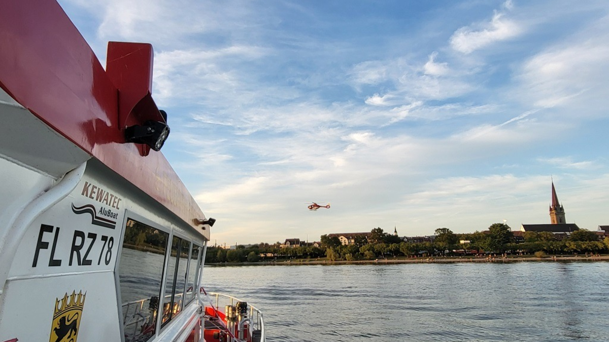 FW-Radolfzell: Vermisster Schwimmer - Foto: presseportal.de