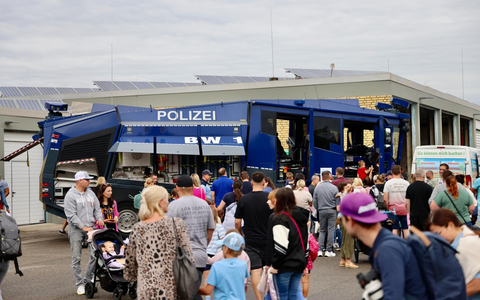 POL-MA: Mannheim: Großer Andrang beim Tag der offenen Tür des Polizeipräsidiums Mannheim - Foto: presseportal.de