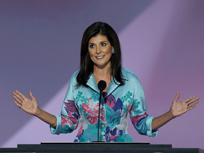 Haley: ««Es ist nicht hilfreich, darüber zu sprechen, ob Frauen Kinder haben oder nicht.» (Archivbild) - Foto: J. Scott Applewhite/AP