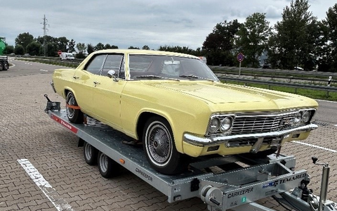 HZA-A: Zoll versteuert Oldtimer nach / Chevrolet aus der Schweiz aufgegriffen - Foto: presseportal.de