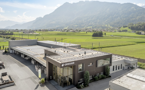 Griesser nimmt seinen nachhaltigen und modernen Neubau am Standort Nenzing in Betrieb - Foto: presseportal.de