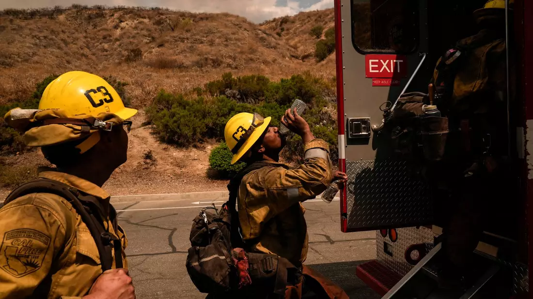Zerstörungen durch das Feuer in Camarillo. Das ganze Ausmaß der Schäden ist noch nicht absehbar. - Bild: Jae C. Hong/AP/dpa