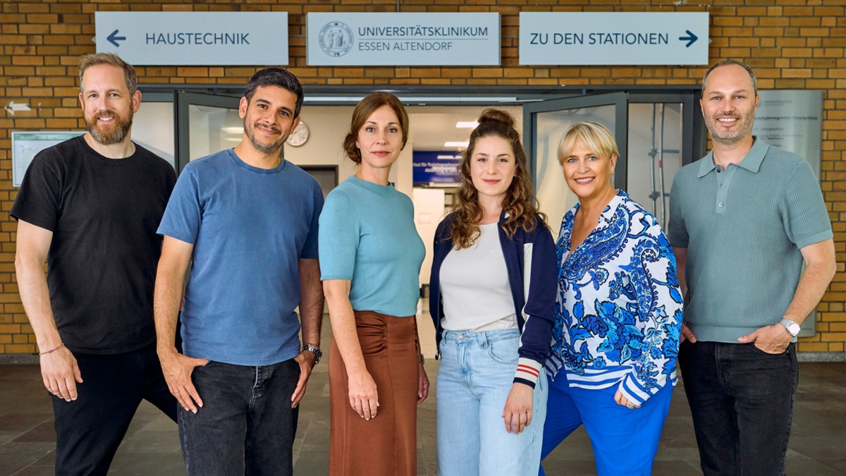 „Therapie & Praxis“ (AT): Neue WDR-Reihe spielt im fiktiven Essener Klinikalltag - Foto: presseportal.de