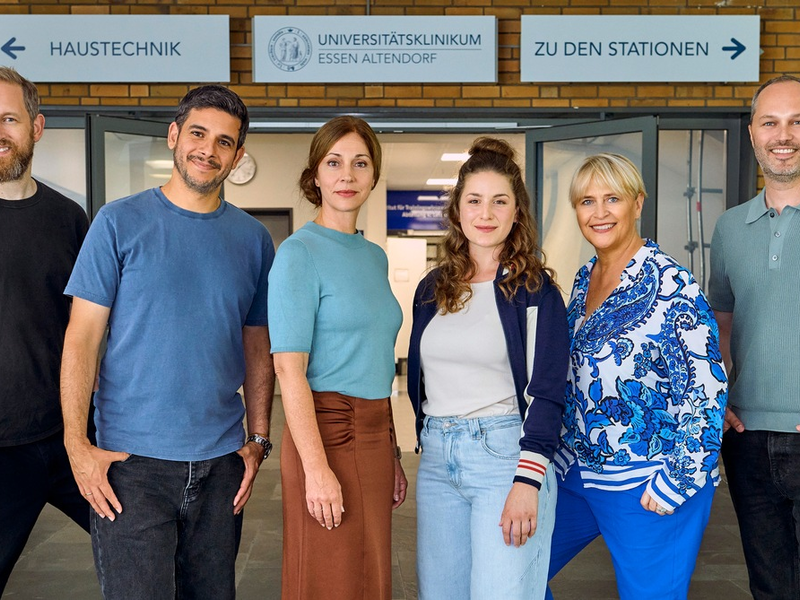 „Therapie & Praxis“ (AT): Neue WDR-Reihe spielt im fiktiven Essener Klinikalltag - Foto: presseportal.de