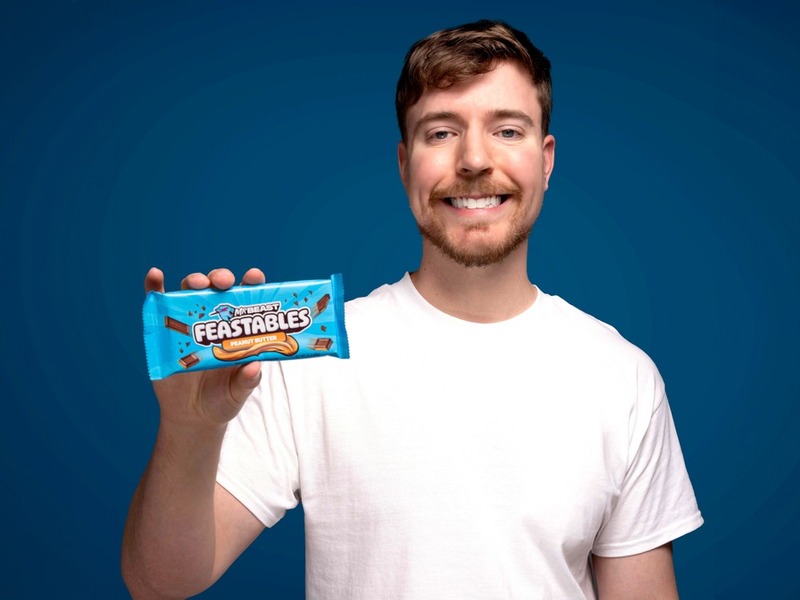 Schoko-Marke des weltweit größten YouTubers kommt nach Deutschland / Kooperation mit MrBeast: Feastables-Schokolade exklusiv im EDEKA-Verbund - Foto: presseportal.de