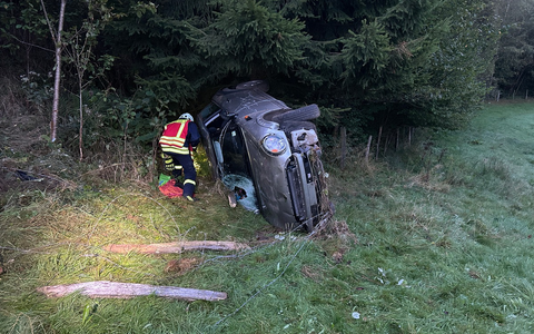 FW-OE: Verkehrsunfall in den frühen Morgenstunden - Foto: presseportal.de