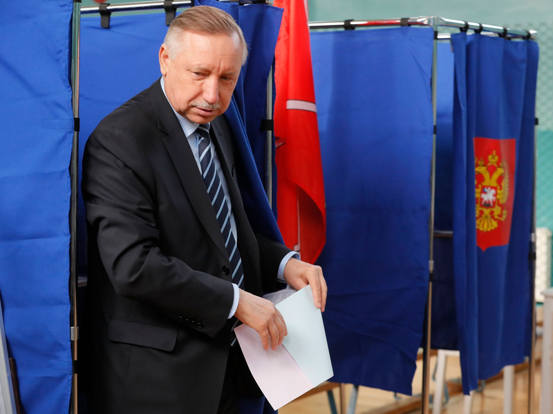 Der Gouverneur von St. Petersburg, Alexander Beglow, ist wegen Misswirtschaft in der Bevölkerung unbeliebt. (Archivbild) - Foto: Dmitri Lovetsky/AP/dpa