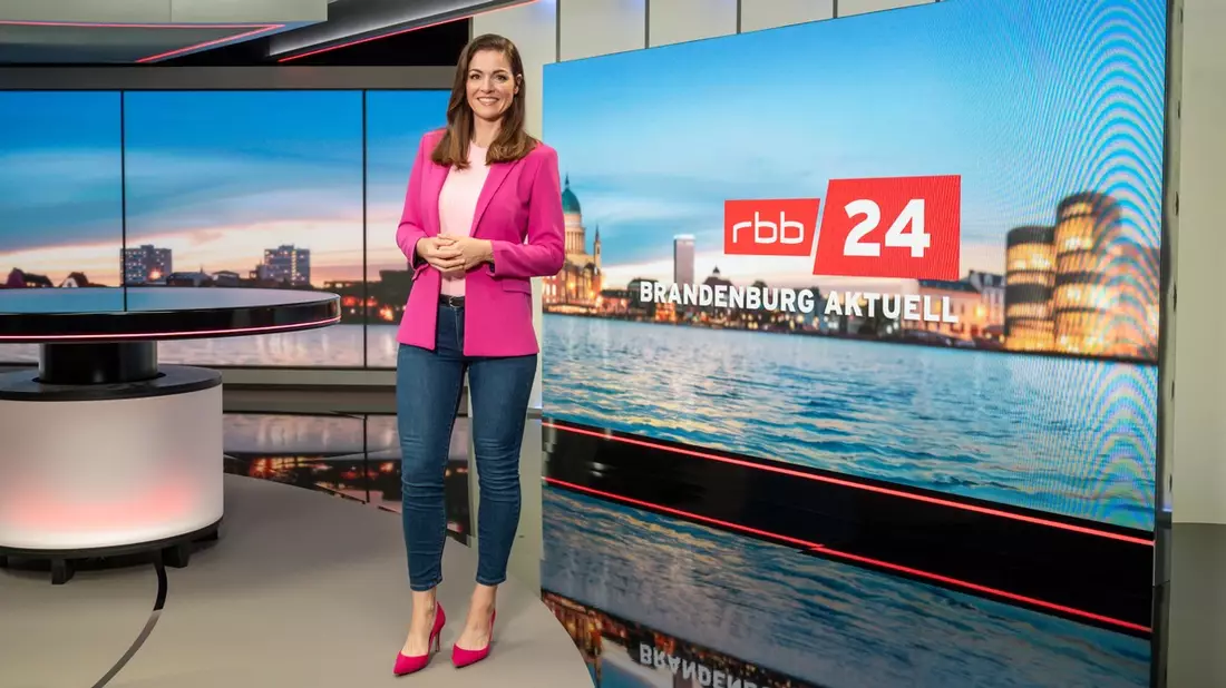 Neues Studio für rbb24 Brandenburg aktuell - Bild: presseportal.de