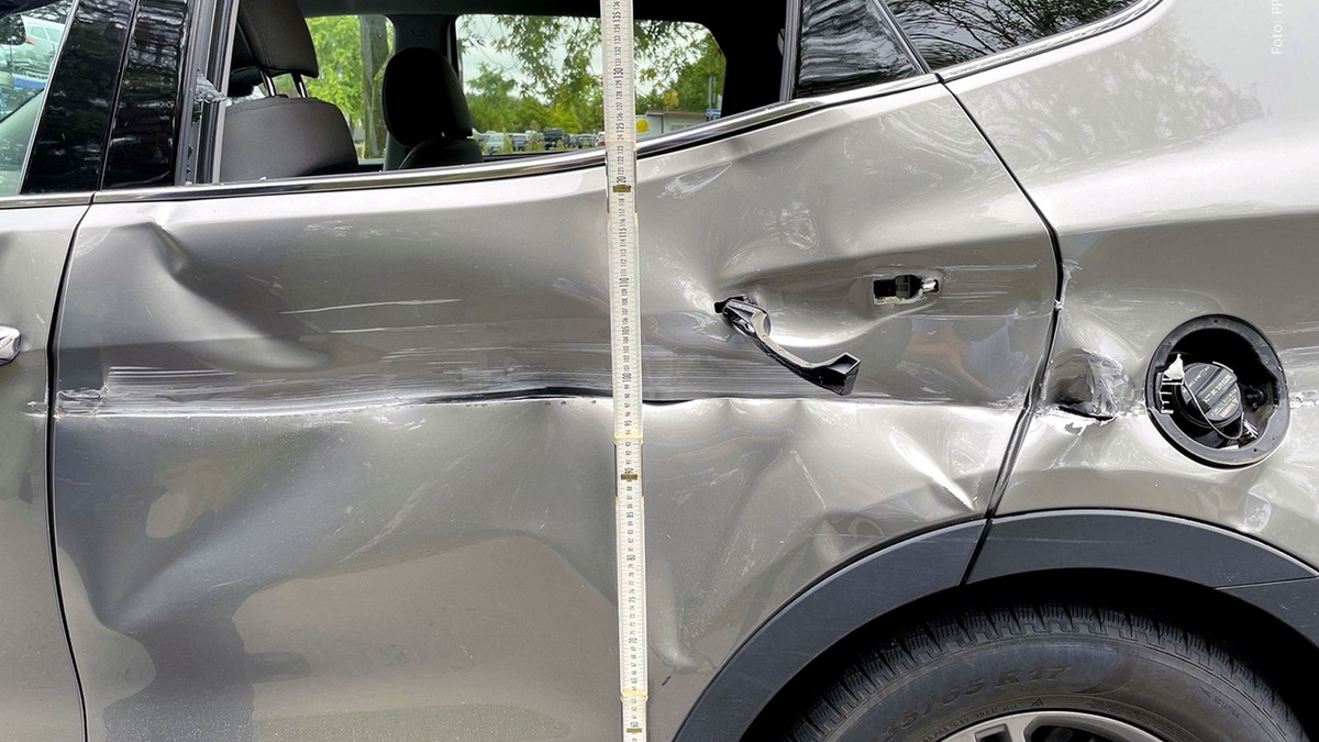 POL-PPWP: Lkw rammt Pkw und haut ab - Foto: presseportal.de