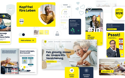 Neues Corporate Design der HUK-COBURG trägt Digitalisierung Rechnung - Foto: presseportal.de