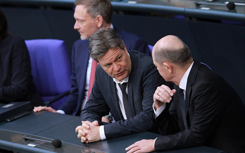 Christian Lindner, Robert Habeck, Olaf Scholz (Archiv) - Foto: über dts Nachrichtenagentur