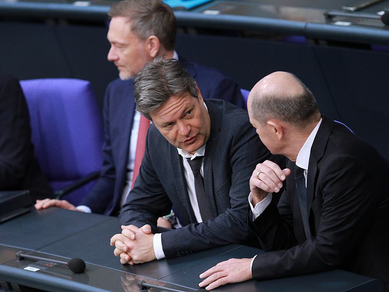 Christian Lindner, Robert Habeck, Olaf Scholz (Archiv) - Foto: über dts Nachrichtenagentur