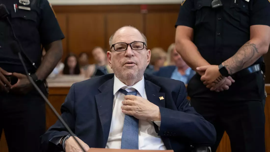 Seit langem in schlechtem Zustand: Harvey Weinstein - Bild: Adam Gray/Getty Images North America/AP/dpa
