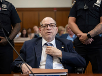 Seit langem in schlechtem Zustand: Harvey Weinstein - Foto: Adam Gray/Getty Images North America/AP/dpa