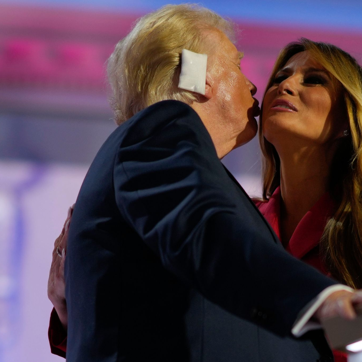 Melania Trump trat beim Republikaner-Parteitag öffentlich auf - eine Seltenheit. (Archivbild) - Foto: Julia Nikhinson/AP/dpa