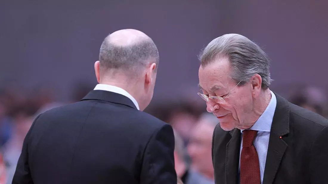 Olaf Scholz und Franz Müntefering (Archiv) - Bild: über dts Nachrichtenagentur