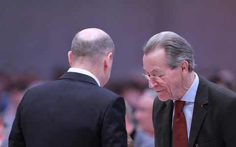 Olaf Scholz und Franz Müntefering (Archiv) - Foto: über dts Nachrichtenagentur