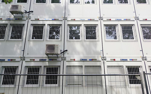 Wohncontainer (Archiv) - Foto: über dts Nachrichtenagentur