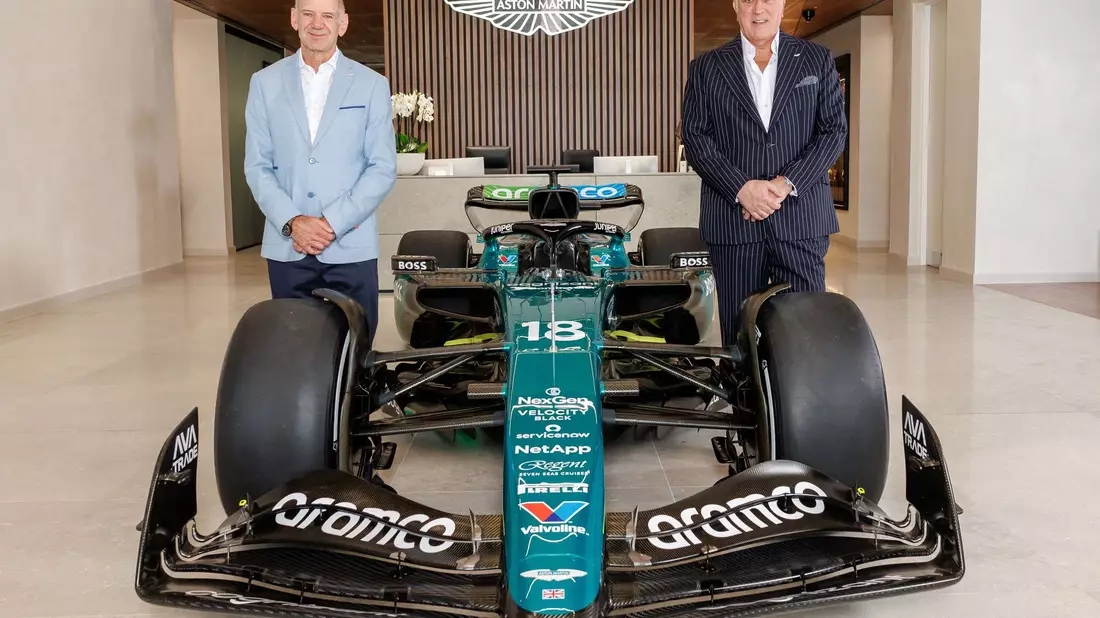 Mit Newey will Aston Martin zum Weltmeister-Team werden. - Bild: Aston Martin/Press Association/dpa