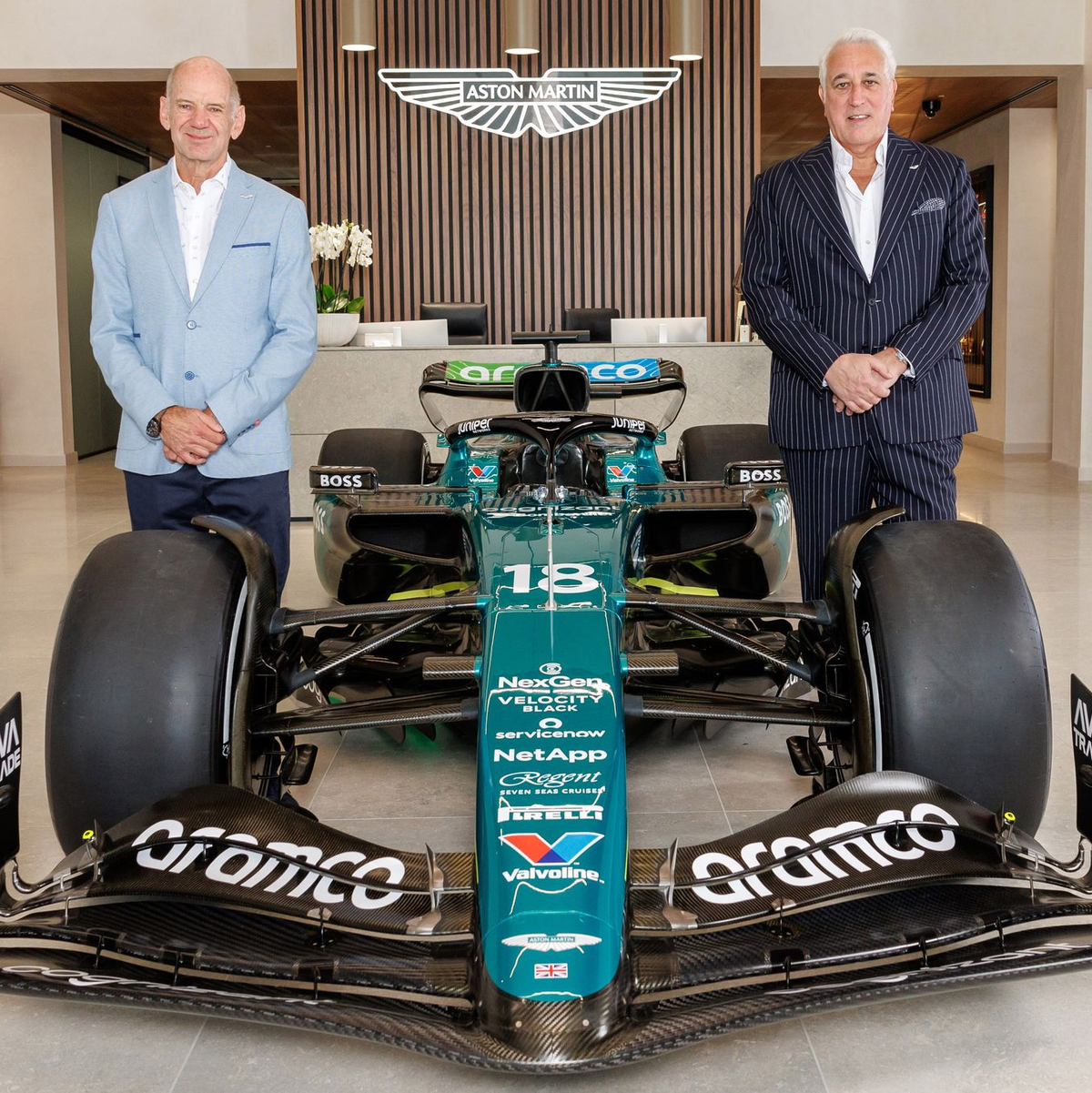 Mit Newey will Aston Martin zum Weltmeister-Team werden. - Foto: Aston Martin/Press Association/dpa
