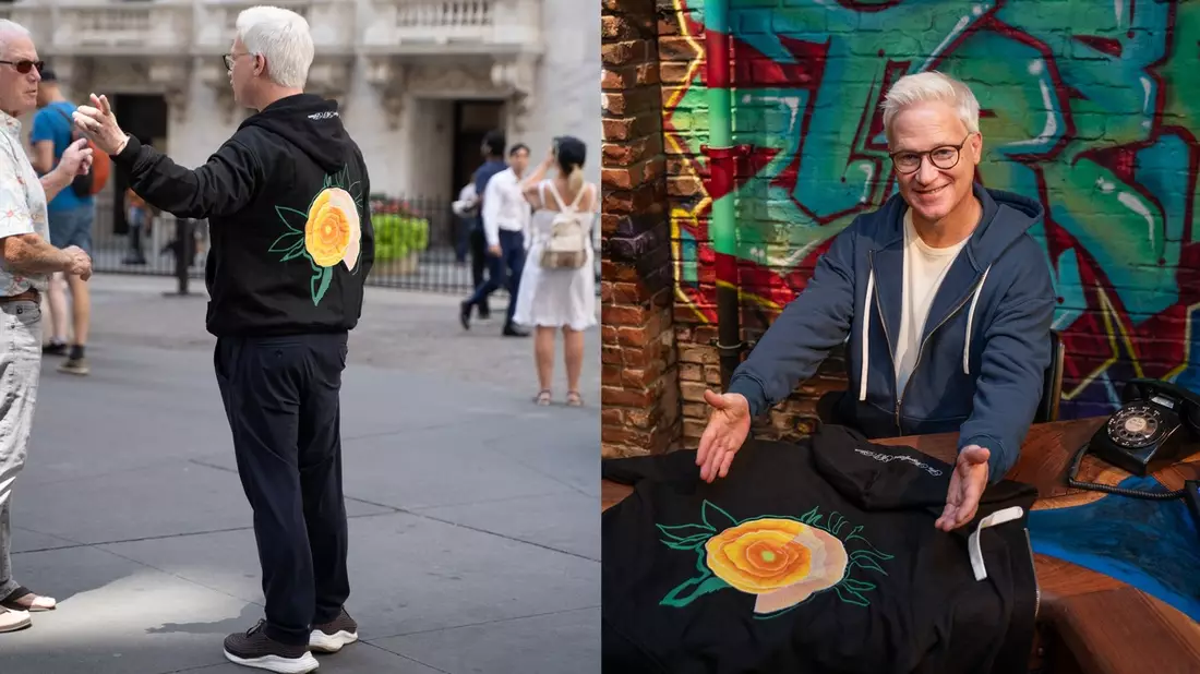 Markus Koch präsentiert neues Wall Street Merchandise - und setzt dabei auf die bewährte Zusammenarbeit mit der Born Originals GmbH - Bild: presseportal.de
