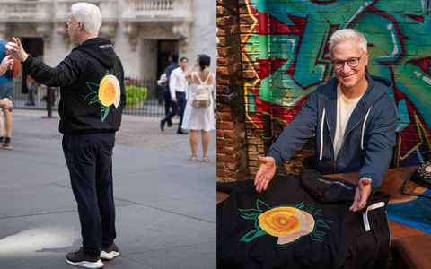 Markus Koch präsentiert neues Wall Street Merchandise - und setzt dabei auf die bewährte Zusammenarbeit mit der Born Originals GmbH - Foto: presseportal.de