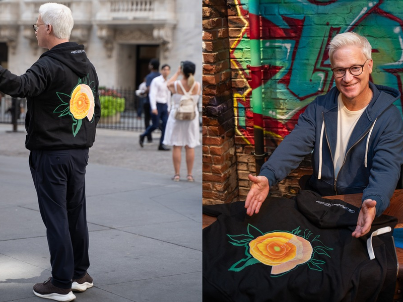 Markus Koch präsentiert neues Wall Street Merchandise - und setzt dabei auf die bewährte Zusammenarbeit mit der Born Originals GmbH - Foto: presseportal.de