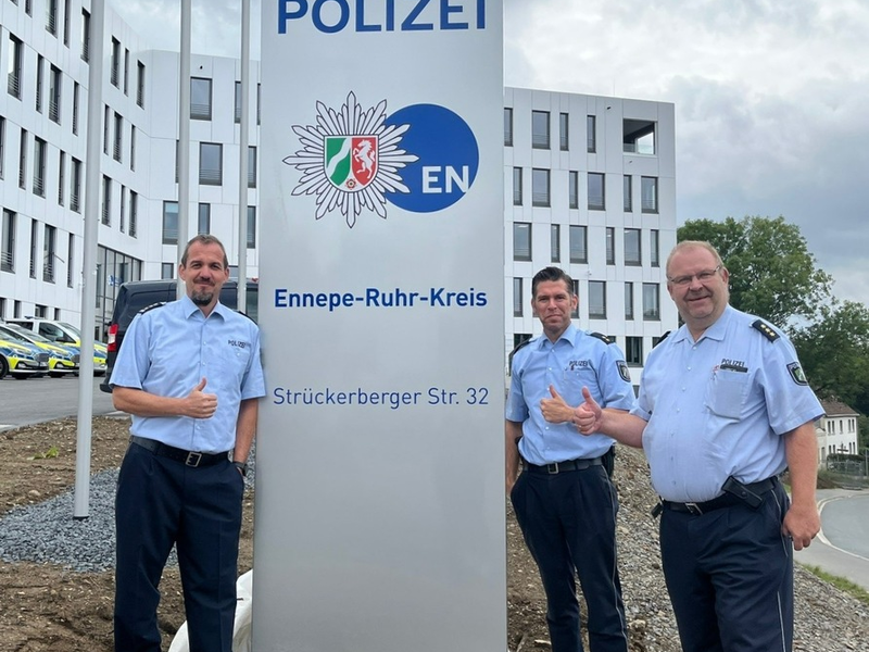 POL-EN: Ennepe-Ruhr-Kreis/Ennepetal: Umzug erfolgreich gestartet- Polizeiwache Ennepetal beginnt Dienstbetrieb am Strückerberg - Foto: presseportal.de