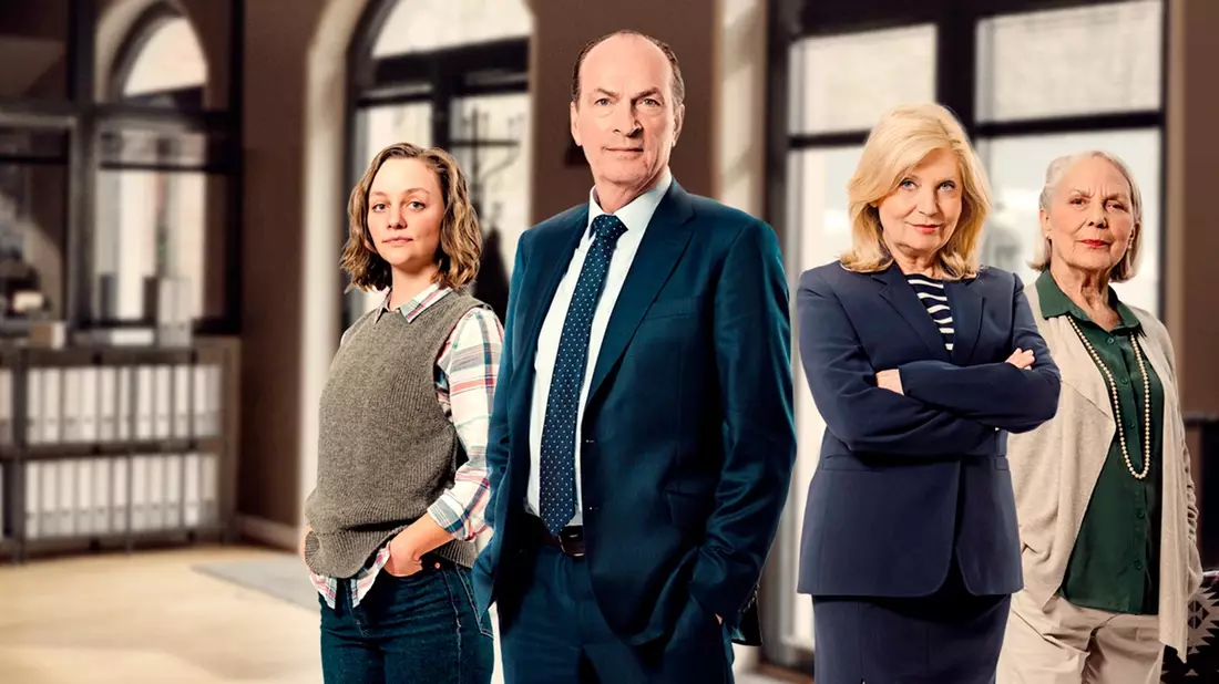 Mit Herzblut für das Recht - neue Staffel der ARD-Serie Die Kanzlei ab 22. Oktober 2024 im Ersten - Bild: presseportal.de