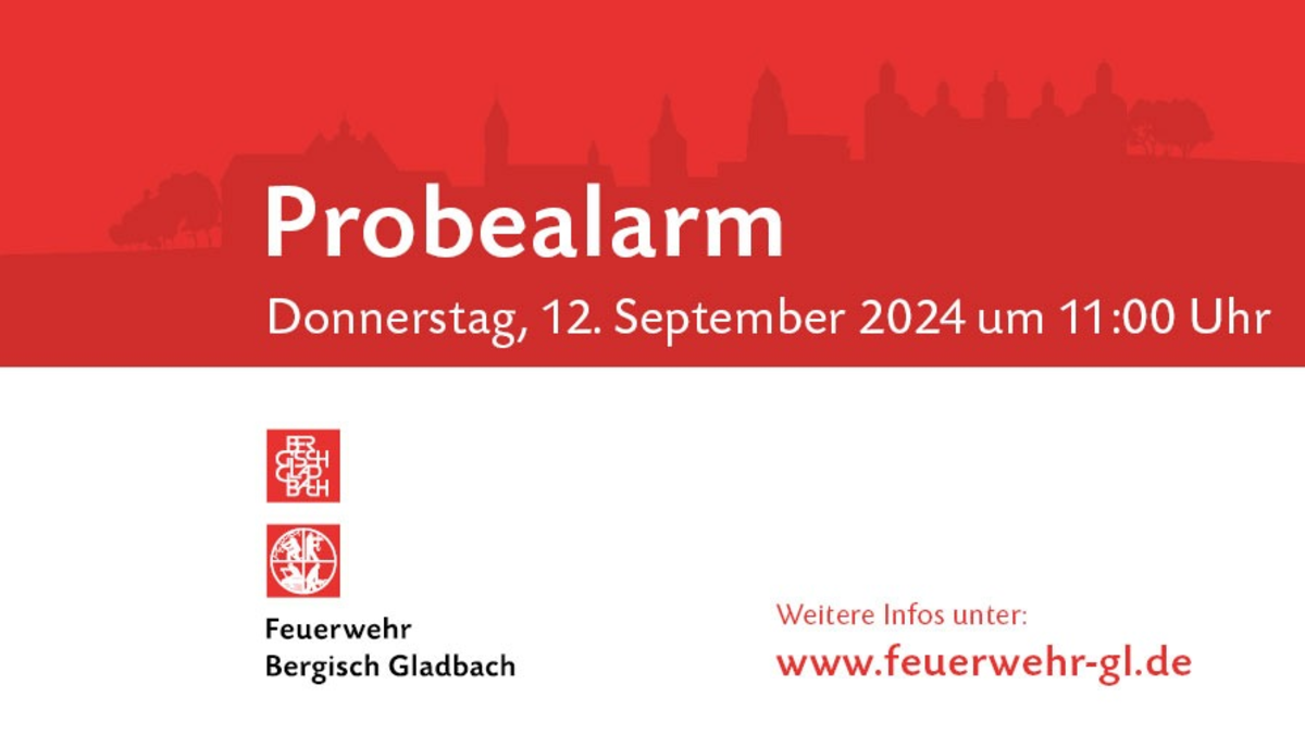 FW-GL: Bundesweiter Warntag am Donnerstag, 12. September 2024 Gemeinsame Aktion von Bund, Ländern und Kommunen - Foto: presseportal.de