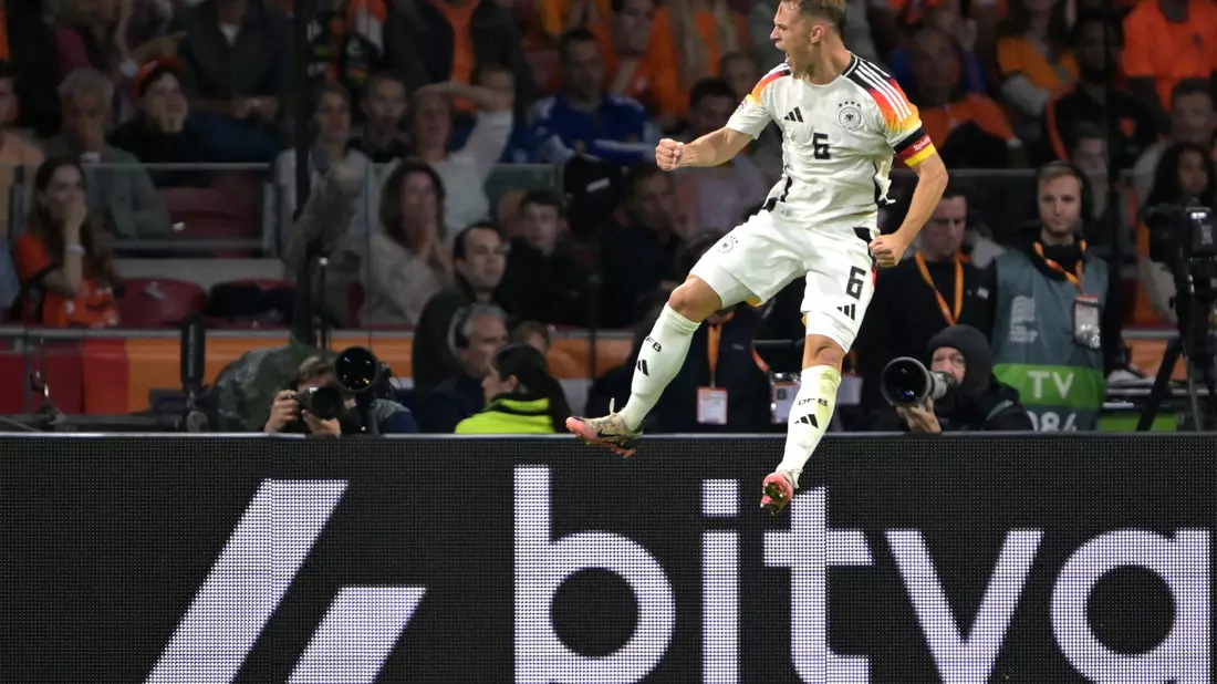 Reyenga traf zum 1:0 für die Niederlande. - Bild: Federico Gambarini/dpa