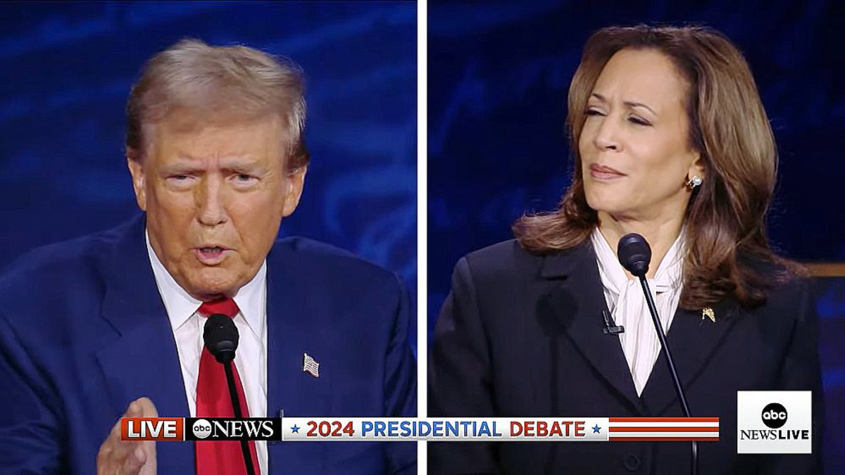 TV-Debatte zwischen Donald Trump und Kamala Harris am 10.09.2024 (US-Ortszeit) - Foto: ABC, über dts Nachrichtenagentur