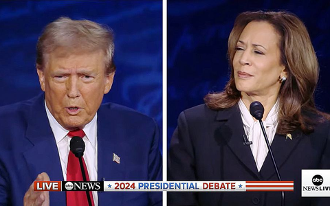 TV-Debatte zwischen Donald Trump und Kamala Harris am 10.09.2024 (US-Ortszeit) - Foto: ABC, über dts Nachrichtenagentur