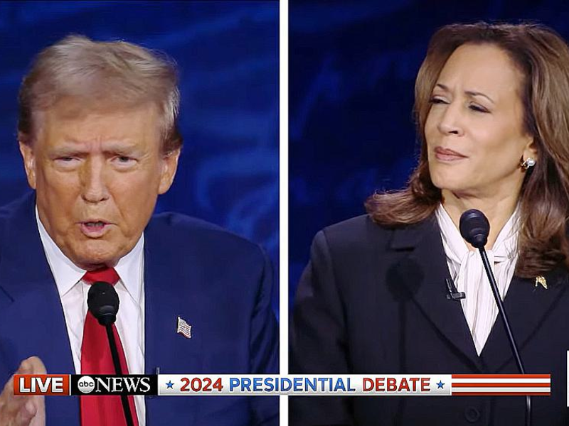 TV-Debatte zwischen Donald Trump und Kamala Harris am 10.09.2024 (US-Ortszeit) - Foto: ABC, über dts Nachrichtenagentur