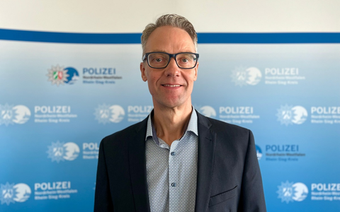 POL-SU: Kriminaldirektor Stephan Wetzel leitet ab sofort die Direktion Kriminalität bei der Polizei im Rhein-Sieg-Kreis - Foto: presseportal.de