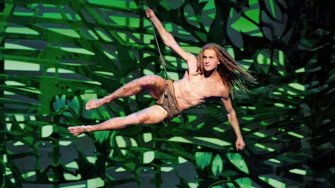 Star-Cast bei Disneys TARZAN®: Alexander Klaws als Tarzan in Stuttgart an ausgewählten Terminen - Bild: presseportal.de